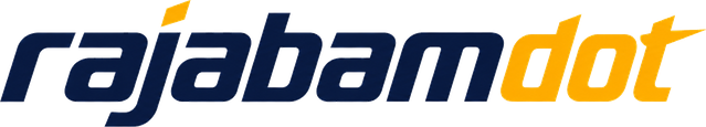 Logo rajabamdot platform hiburan online Indonesia